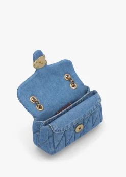 Best COACH Tabby 20 Quilted Indigo Denim Shoulder Bag