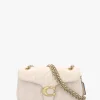 Online COACH Tabby Quilted 26 Chalk Leather Shoulder Bag