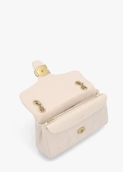 Online COACH Tabby Quilted 26 Chalk Leather Shoulder Bag