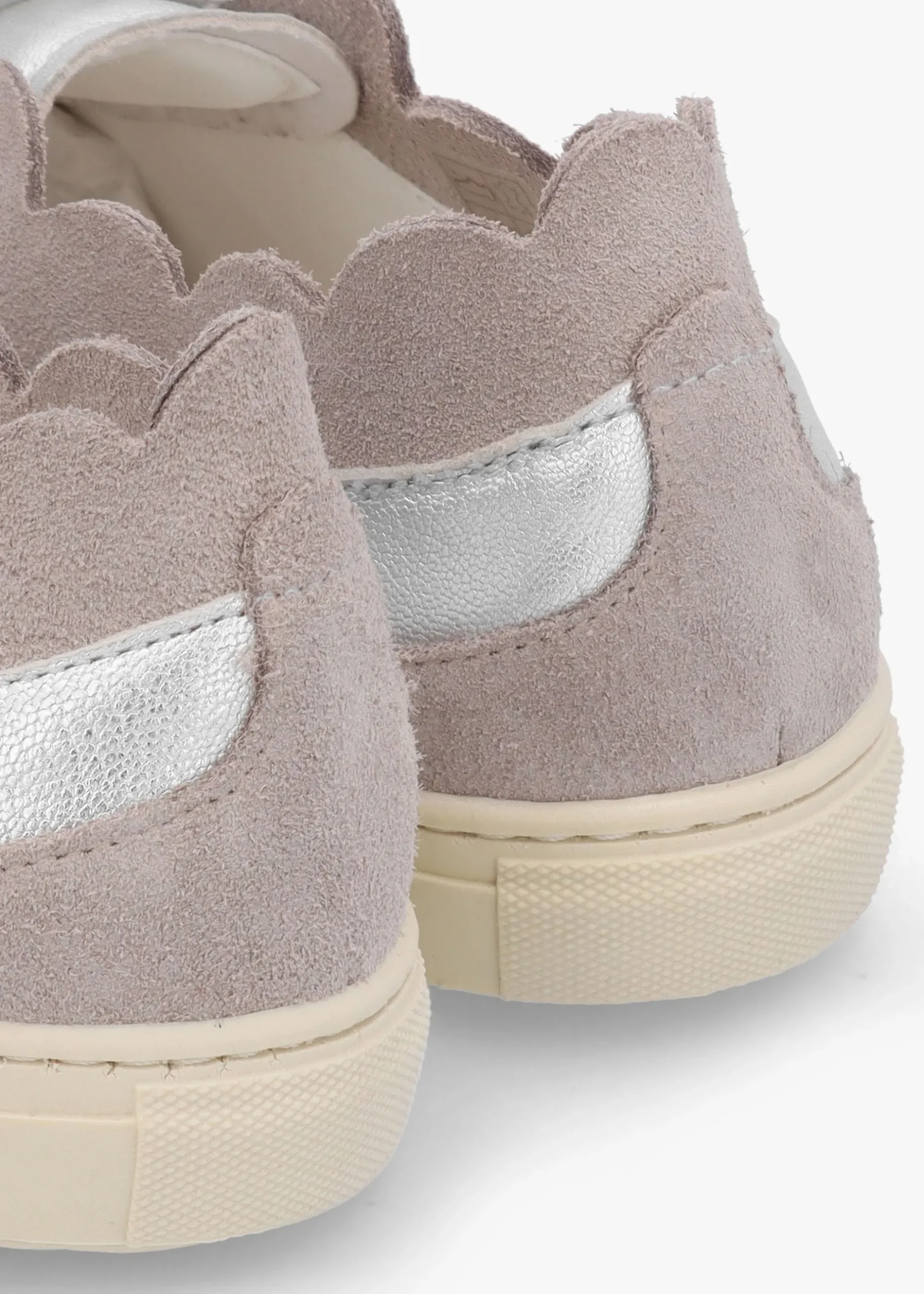 Hot DANIEL Thascal Silver Leather Low Profile Trainers