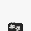 Best MARC JACOBS The Daisy Top Zip Multi Black White Wallet