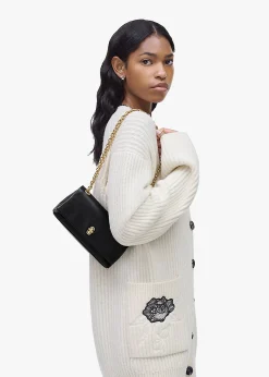 Discount MARC JACOBS The Dual Chain Black Leather Wallet