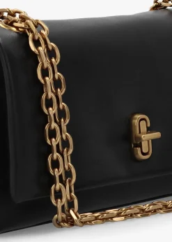 Discount MARC JACOBS The Dual Chain Black Leather Wallet
