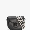 Discount MARC JACOBS The J Marc Small Black Leather Saddle Bag