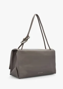 Best MARC JACOBS The Large Dual Cement Leather Shoulder Bag