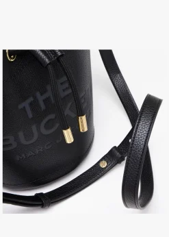 Best MARC JACOBS The Leather Black Bucket Bag