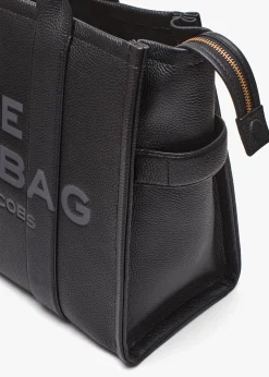 Fashion MARC JACOBS The Leather Large Black Tote Bag