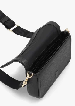 Online MARC JACOBS The Leather Mini Black Cross-Body Bag