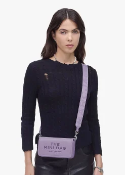 Fashion MARC JACOBS The Leather Mini Wisteria Cross-Body Bag