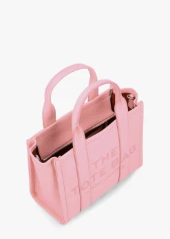 New MARC JACOBS The Leather Small Ribbon Pink Tote Bag