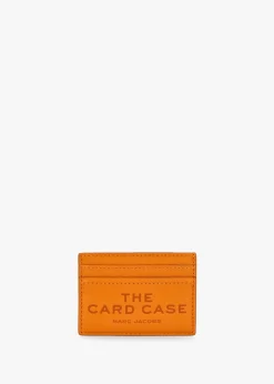 Fashion MARC JACOBS The Leather Tangerine Card Case