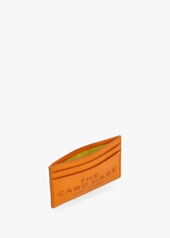 Fashion MARC JACOBS The Leather Tangerine Card Case