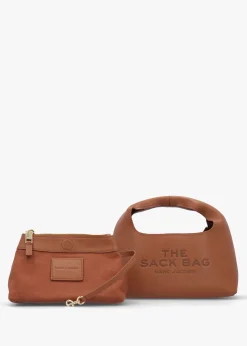 Outlet MARC JACOBS The Mini Argan Oil Leather Sack Bag