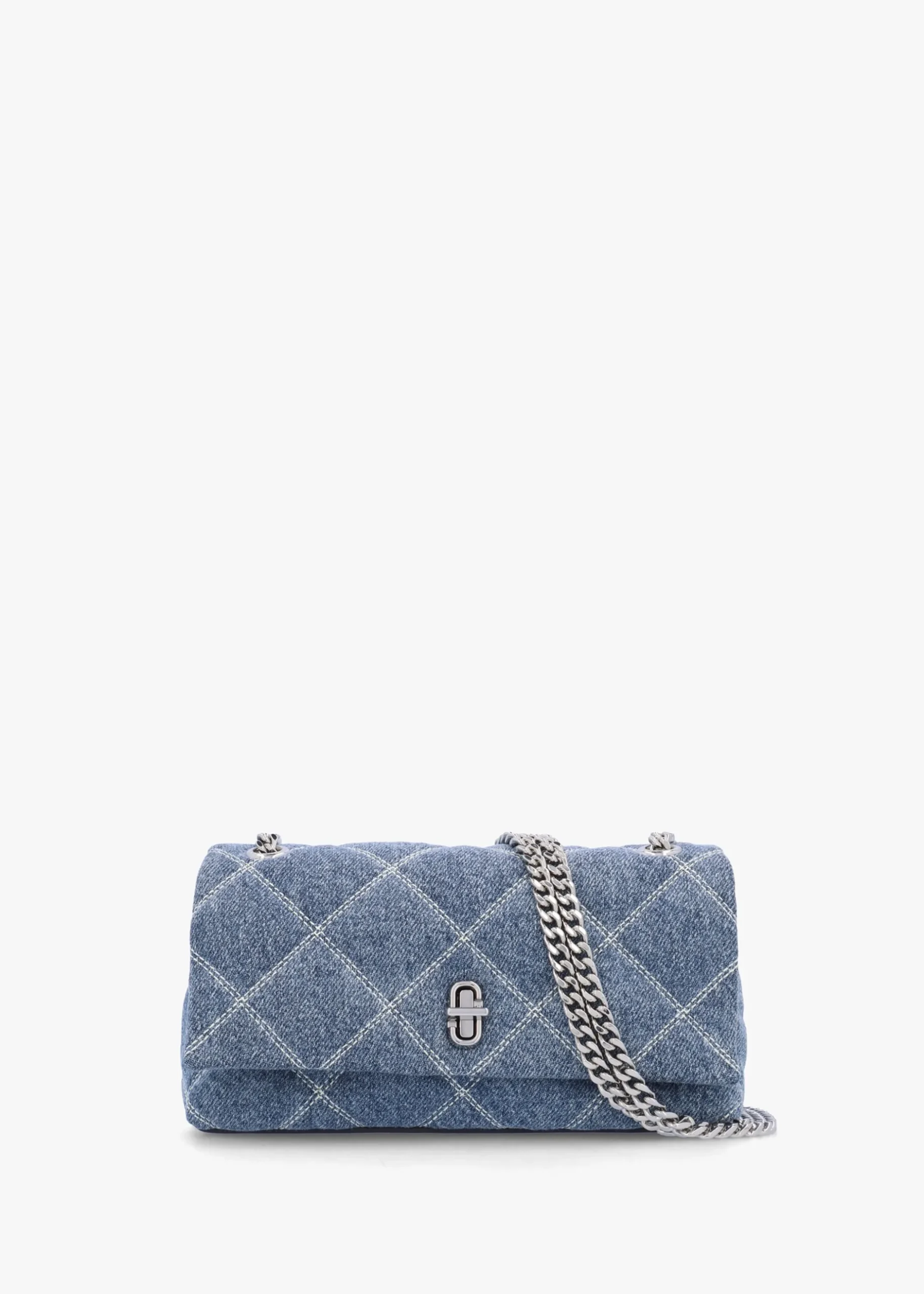 Discount MARC JACOBS The Mini Dual Light Wash Indigo Denim Bag