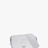 Outlet MARC JACOBS The Snapshot DTM Silver Leather Camera Bag