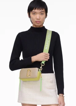 Online MARC JACOBS The Snapshot Peppermint Multi Leather Camera Bag