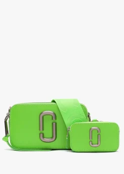 Outlet MARC JACOBS The Utility Snapshot Apple Leather Camera Bag
