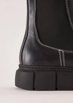 Fashion SHOE THE BEAR Tove Bicolour Black Leather Chelsea Boot