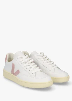Fashion VEJA V-12 Leather Extra White Babe Trainers