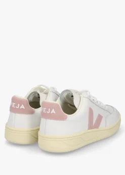 Fashion VEJA V-12 Leather Extra White Babe Trainers