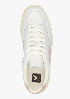 Fashion VEJA V-12 Leather Extra White Babe Trainers