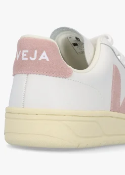 Fashion VEJA V-12 Leather Extra White Babe Trainers