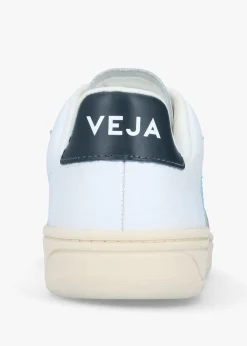 Best VEJA V-12 Leather Extra White Steel Nautico Trainers