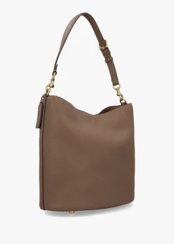 Online COACH Willow Soft Dark Stone Bucket Bag