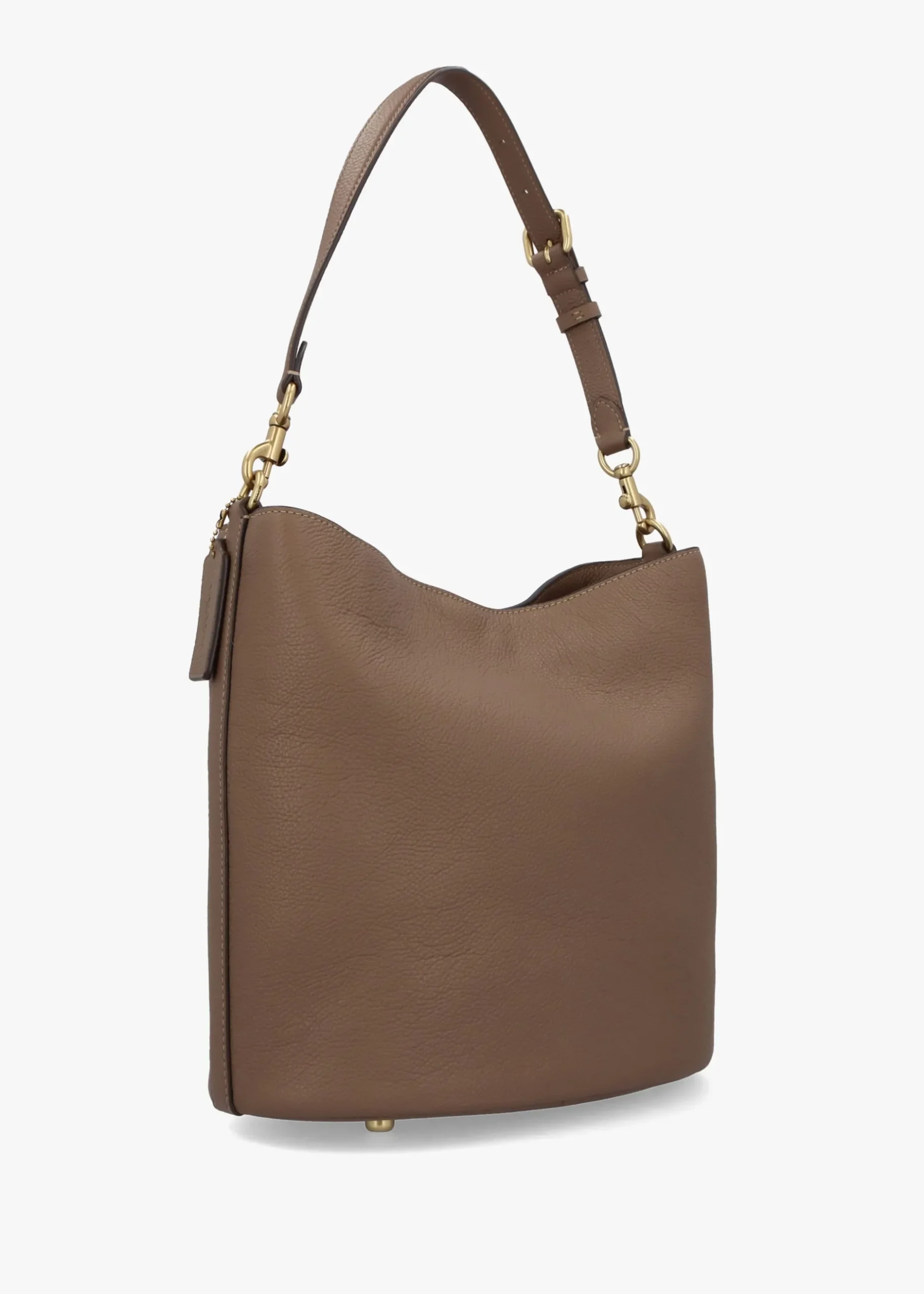 Online COACH Willow Soft Dark Stone Bucket Bag