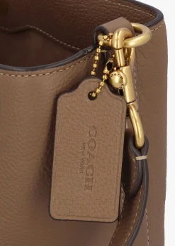 Online COACH Willow Soft Dark Stone Bucket Bag