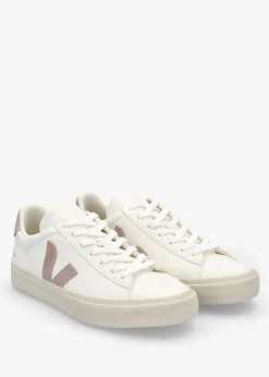 Best VEJA Women's Campo Chromefree Leather Extra White Babe Trainers