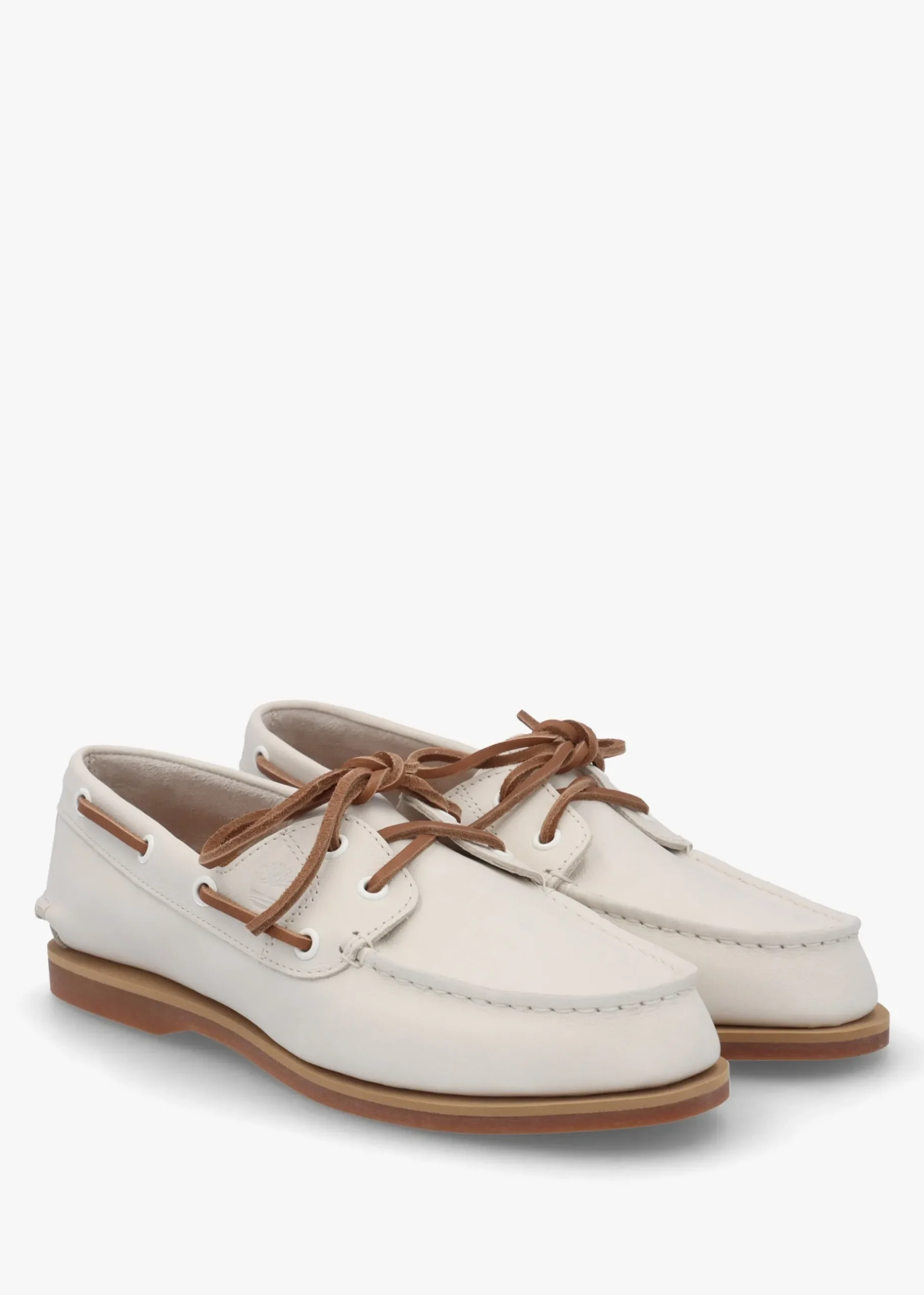 Sale TIMBERLAND Women’s Classic Natural Full Grain Leather Boat Shoes