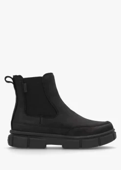 Online SOREL Women’s Explorer STRT™ Black Black Leather Chelsea Boots