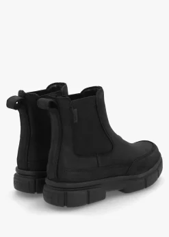Online SOREL Women’s Explorer STRT™ Black Black Leather Chelsea Boots