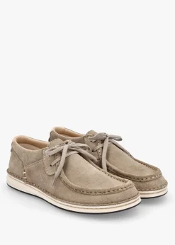 Online BIRKENSTOCK Women’s Pasadena Taupe Suede Moccasins