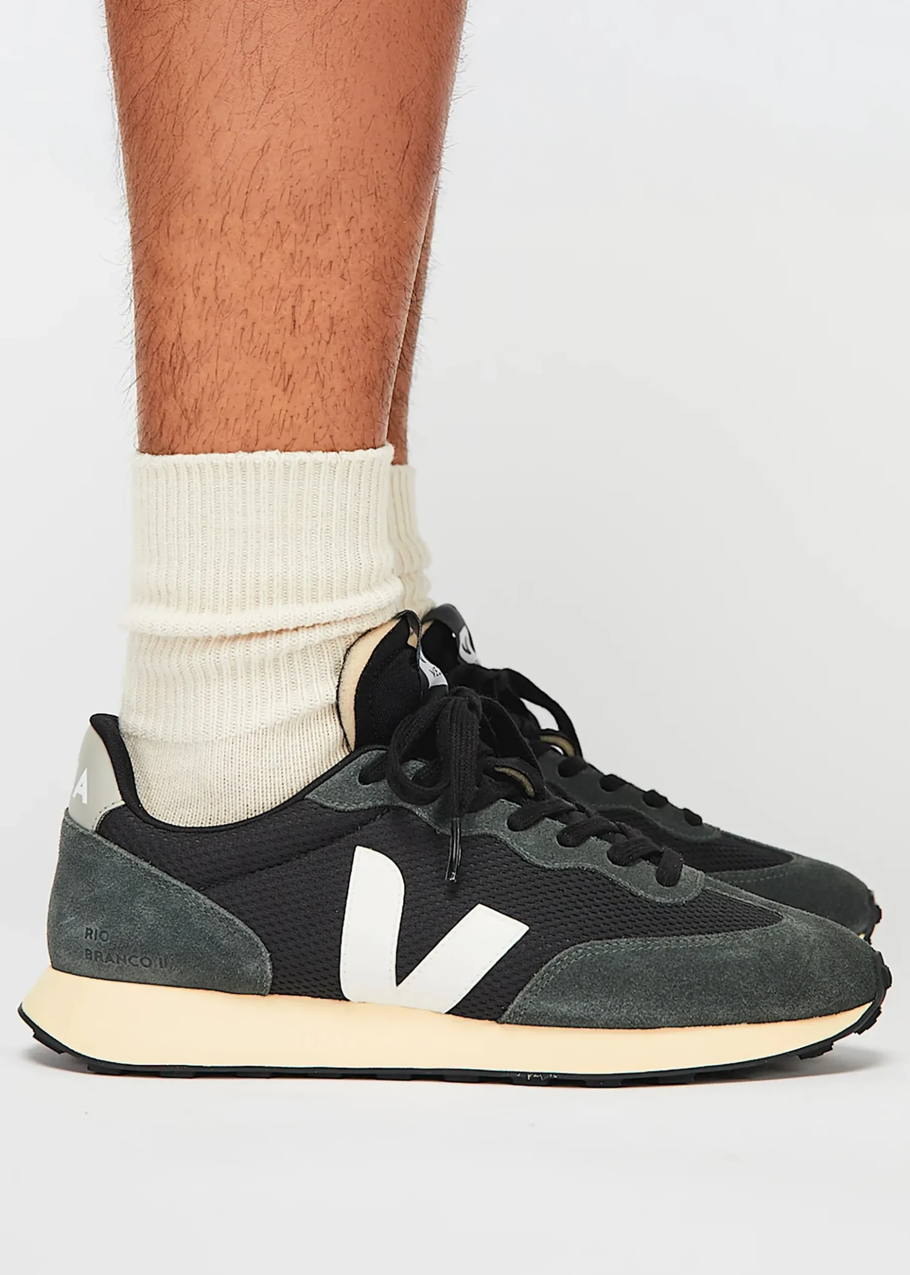 Sale VEJA Women's Rio Branco II Ripstop Alveomesh Black White Trainers