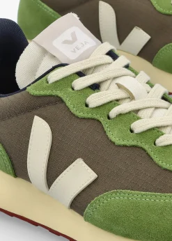 Clearance VEJA Women's Rio Branco II Ripstop Alveomesh Kaki Pierre Trainers