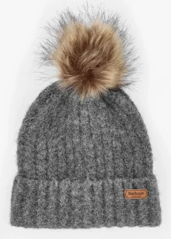 Best BARBOUR Women’s Saltburn Grey Rose Beanie & Tartan Scarf Gift Set