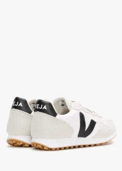 Online VEJA Women’s SDU Vegan Rec Alveomesh White Black Natural Trainers
