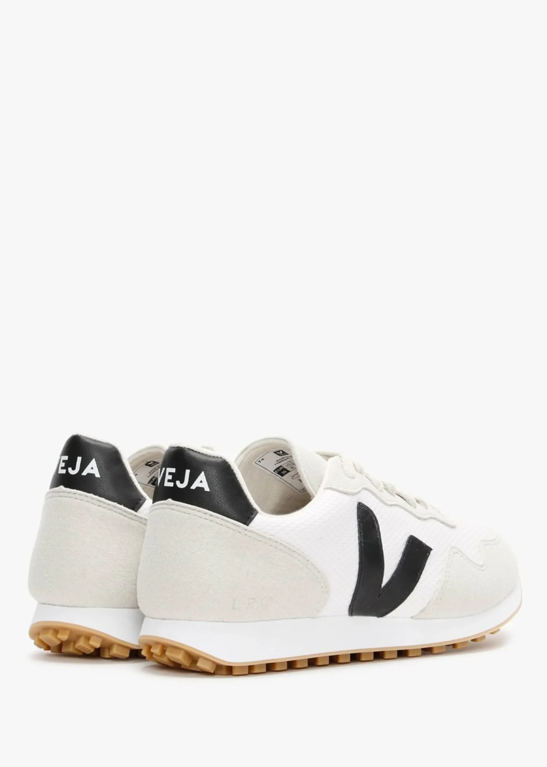 Online VEJA Women’s SDU Vegan Rec Alveomesh White Black Natural Trainers