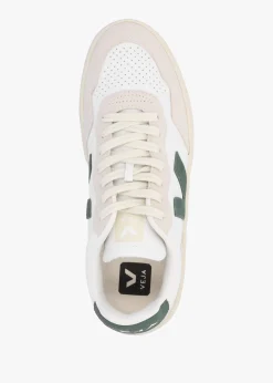 Clearance VEJA Women's V-90 O.T Leather Extra White Cyprus Trainers