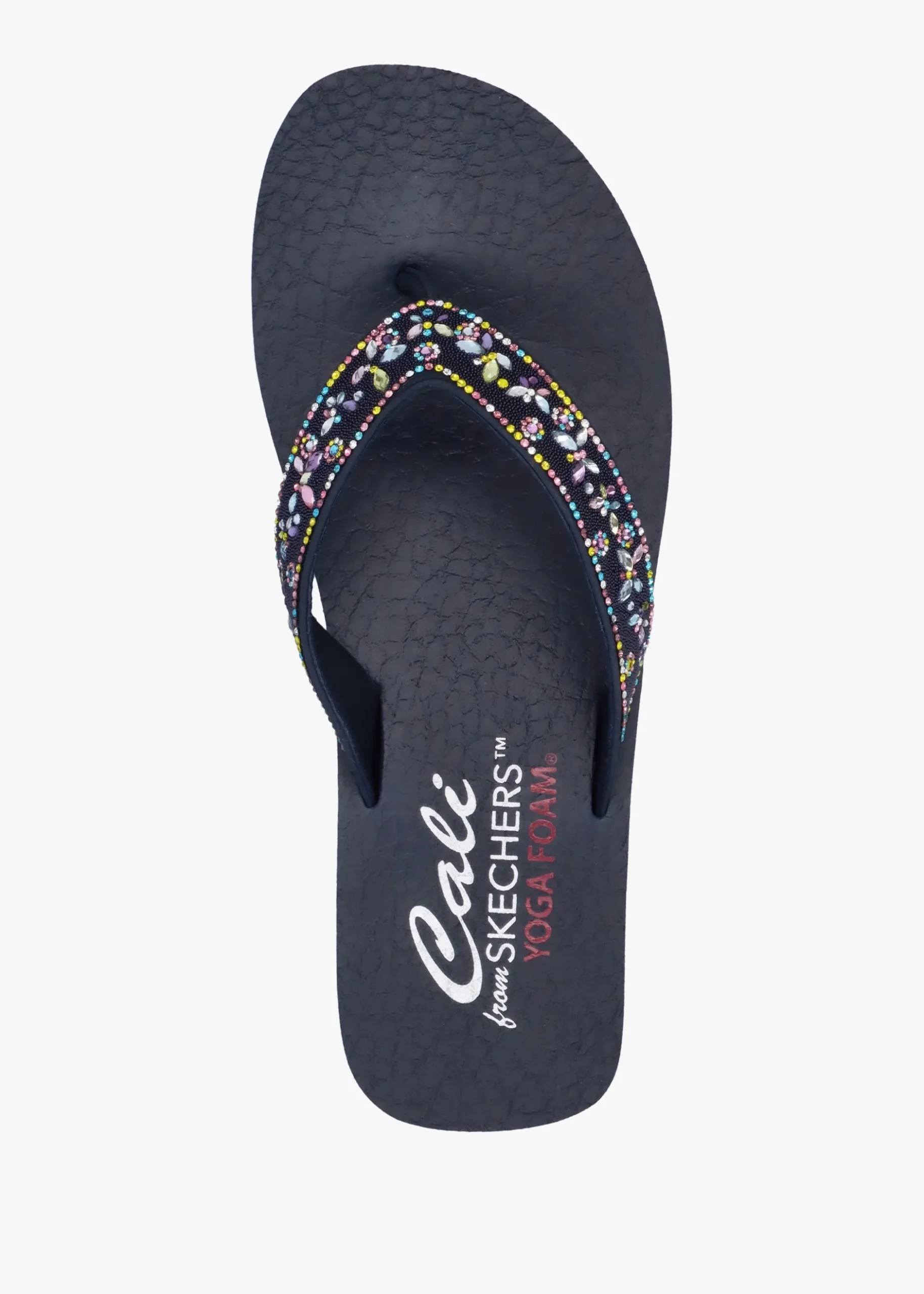 Online SKECHERS Women’s Vinyasa Butterfly Kiss Navy Flip Flops