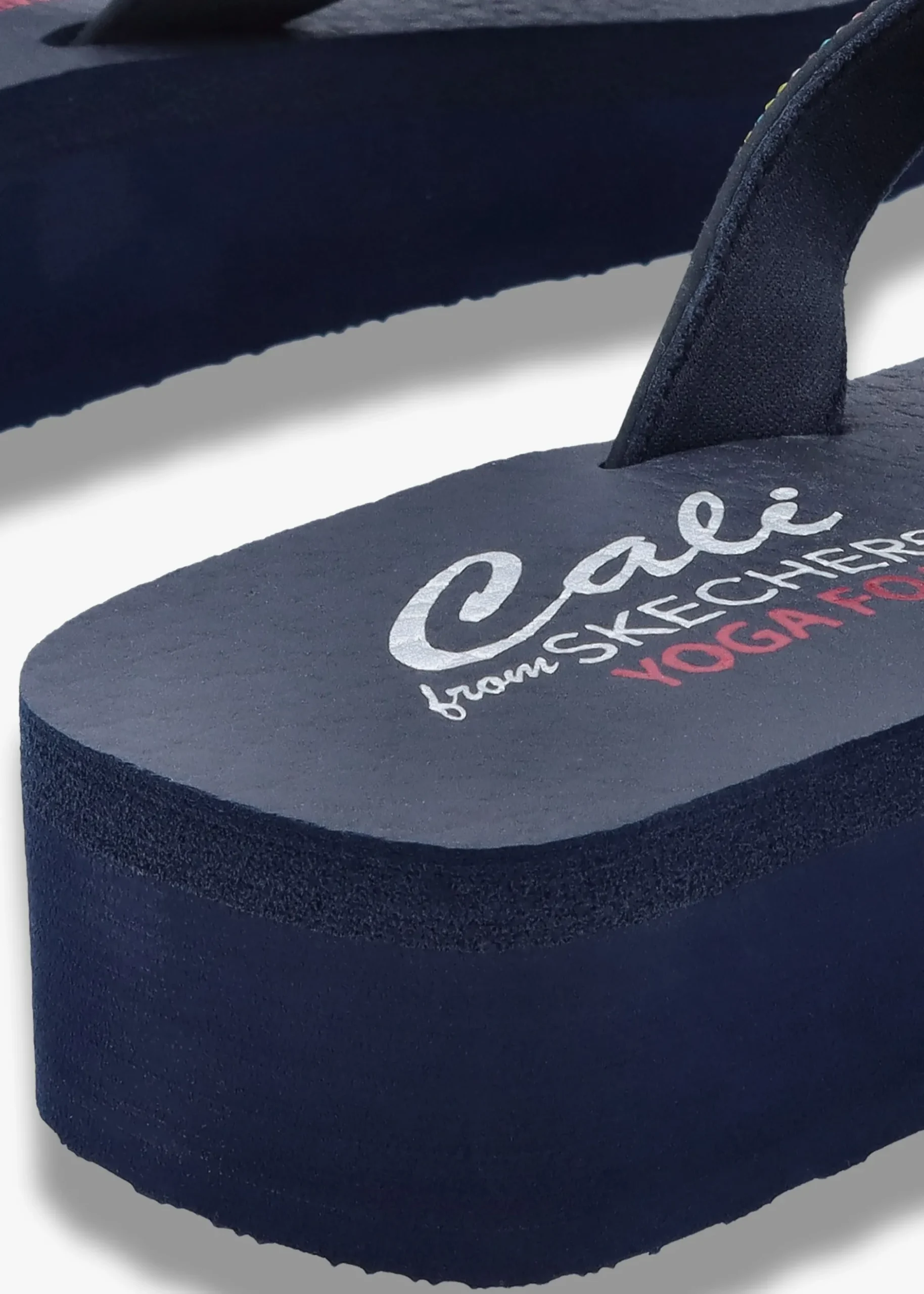 Online SKECHERS Women’s Vinyasa Butterfly Kiss Navy Flip Flops