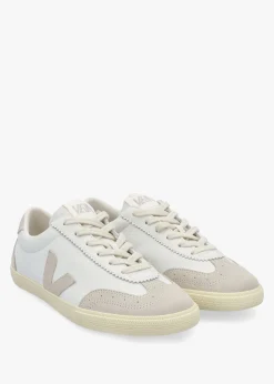 New VEJA Women's Volley O.T Leather White Natural Trainers