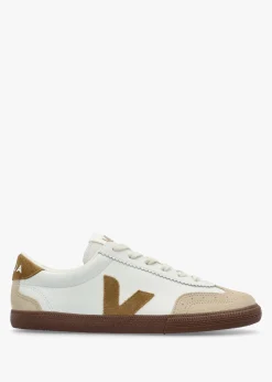 Hot VEJA Women's Volley O.T Leather White Tent Bark Trainers