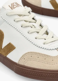 Hot VEJA Women's Volley O.T Leather White Tent Bark Trainers
