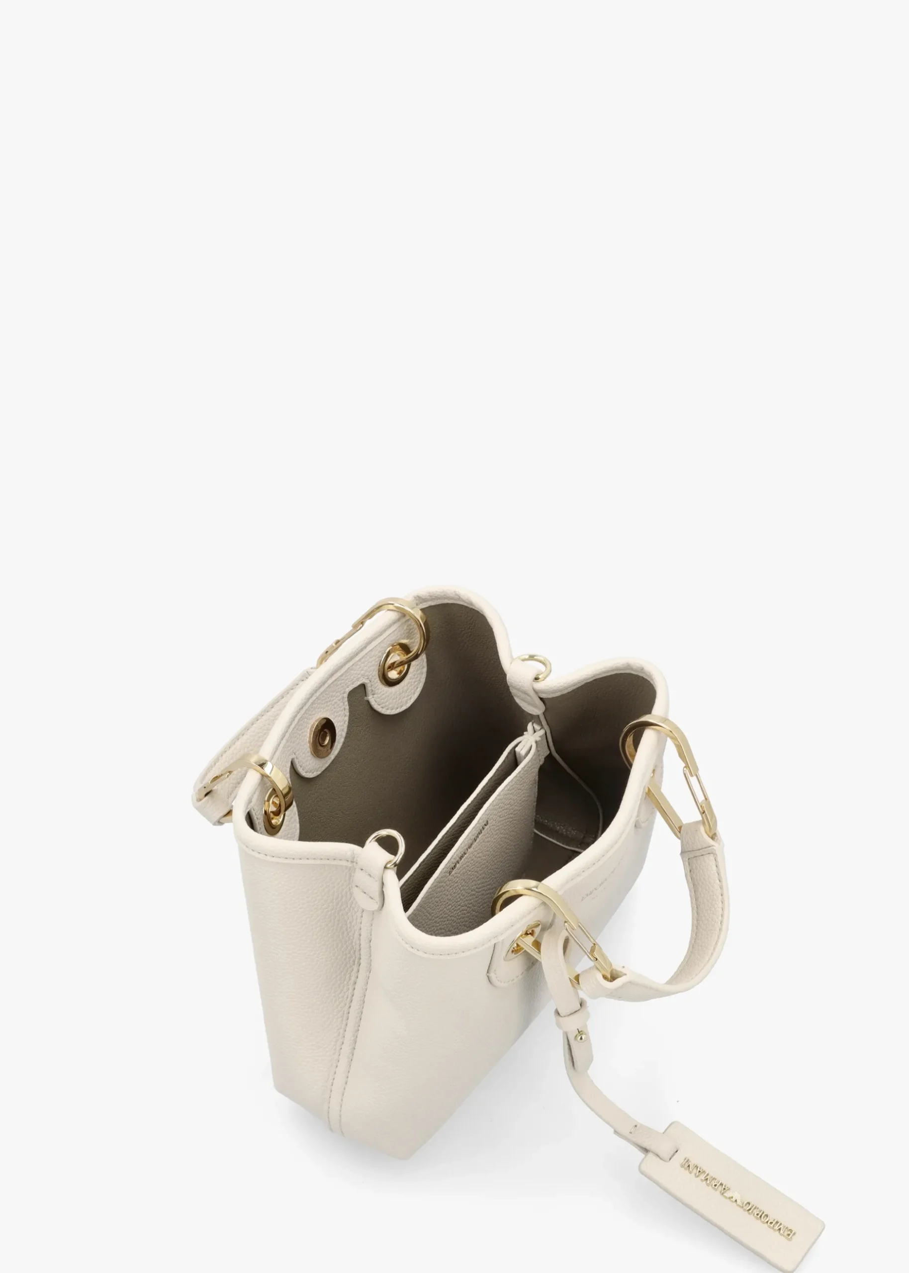 Discount EMPORIO ARMANI X Small Cream Cross-Body Shopper Bag